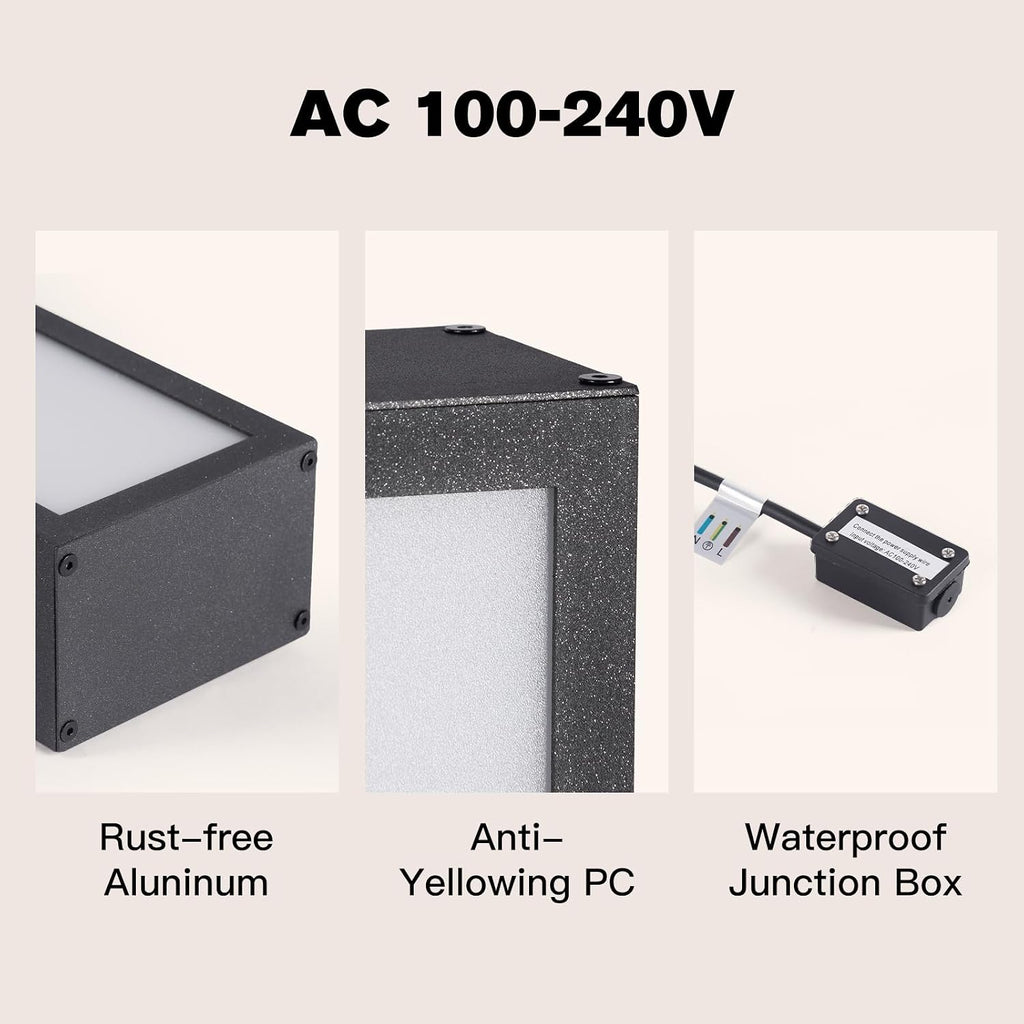 Hard‑Wired Waterproof Outdoor Landscape Path Light