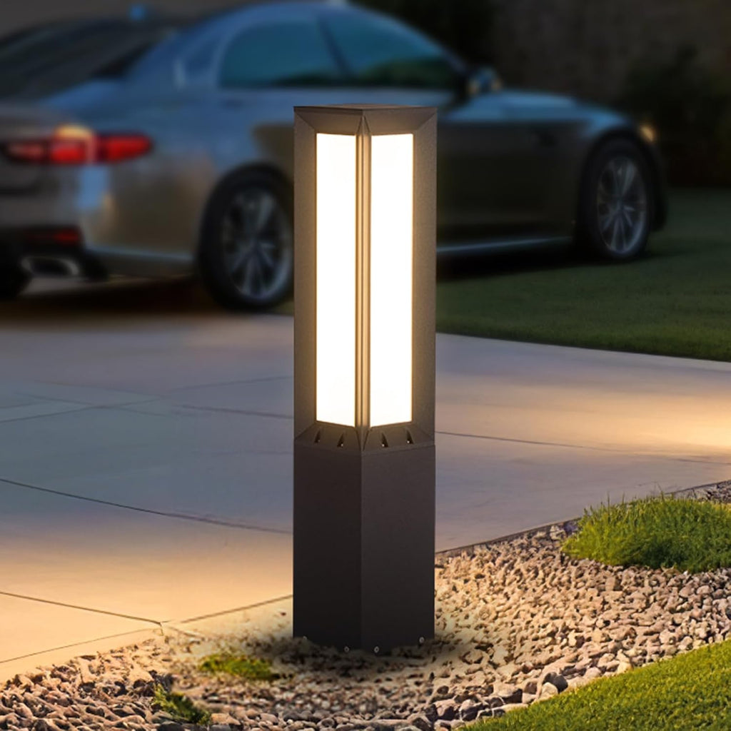 31.5‑Inch Solar Dusk‑to‑Dawn Pathway Light