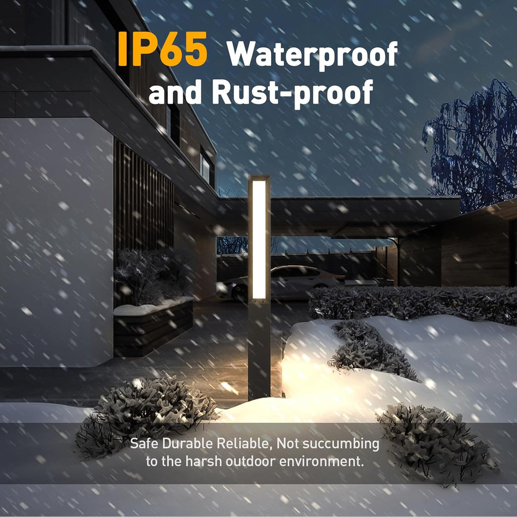 71‑Inch IP65 Outdoor LED Bollard Path Light