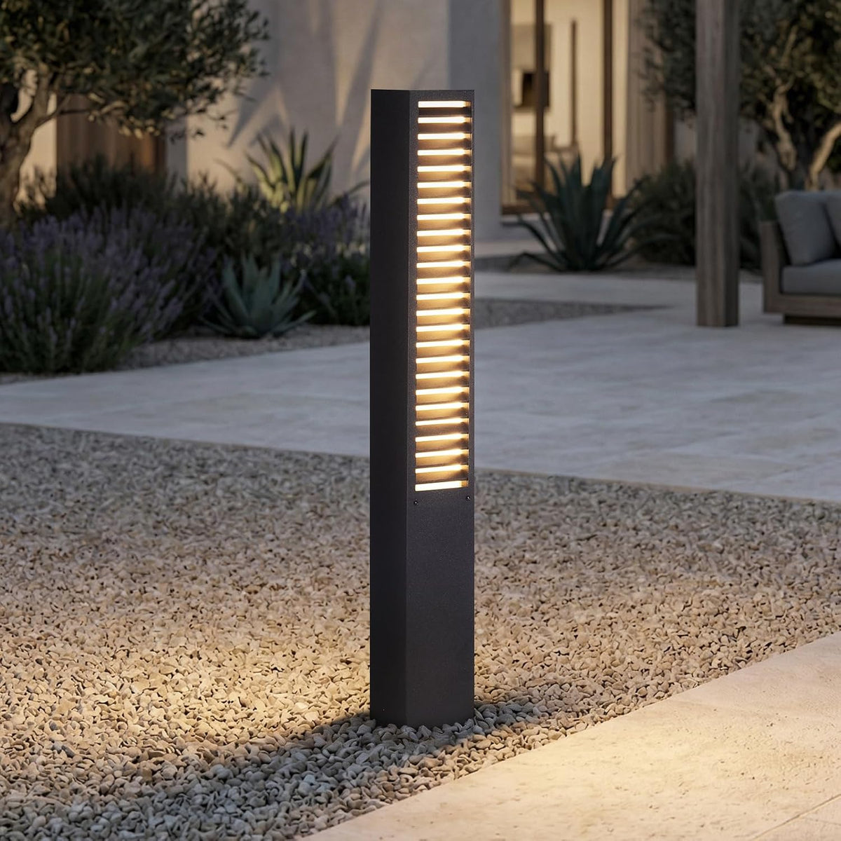 39‑Inch Wired Outdoor Landscape Path Light