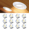 4‑Inch 5CCT Eyeball Gimbal LED Recessed Light 12‑Pack