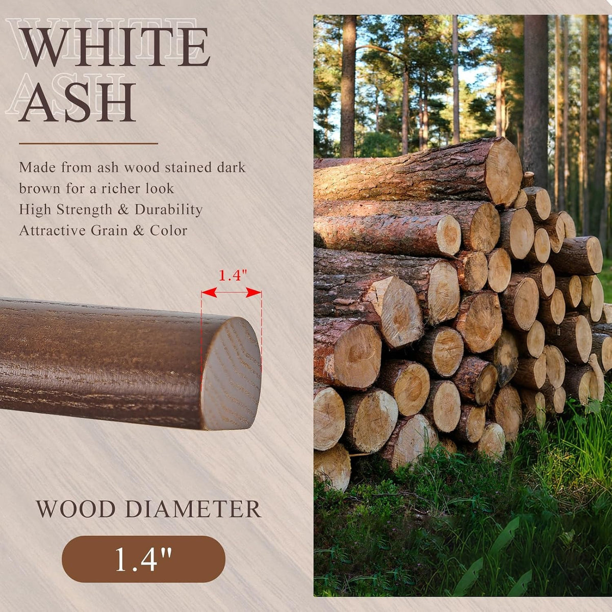 27.5‑Inch Gold Wood Hardwired Picture Light